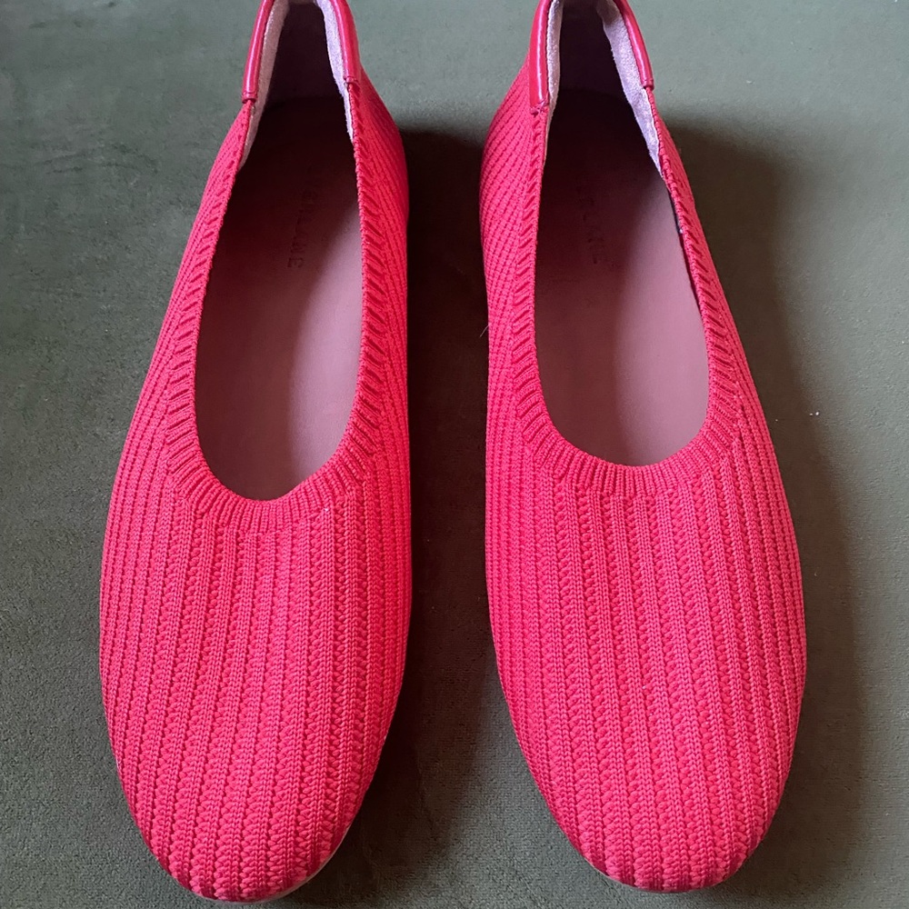 Everlane Bright red  Women's Flats